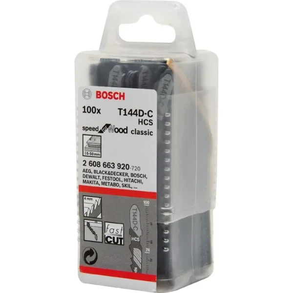 Bosch Speed for Wood 100-pack